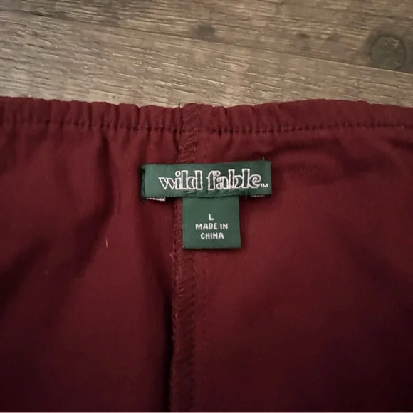 Wild Fable Burgundy Skirt - Picture 3 of 5